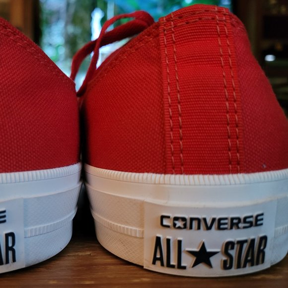 Converse Chuck Taylor II Salsa Red Lunarlon 150151C - Picture 6 of 9